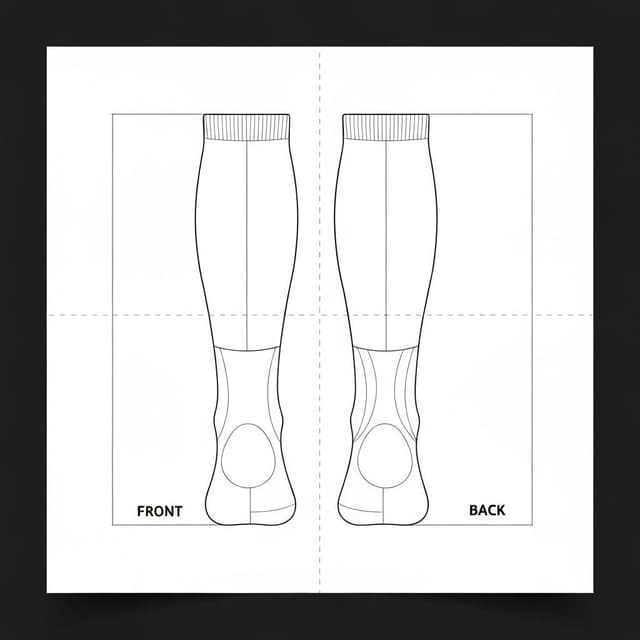 Sock Design Guide - Templates & Tips for Custom Socks | CustomizeSocks
