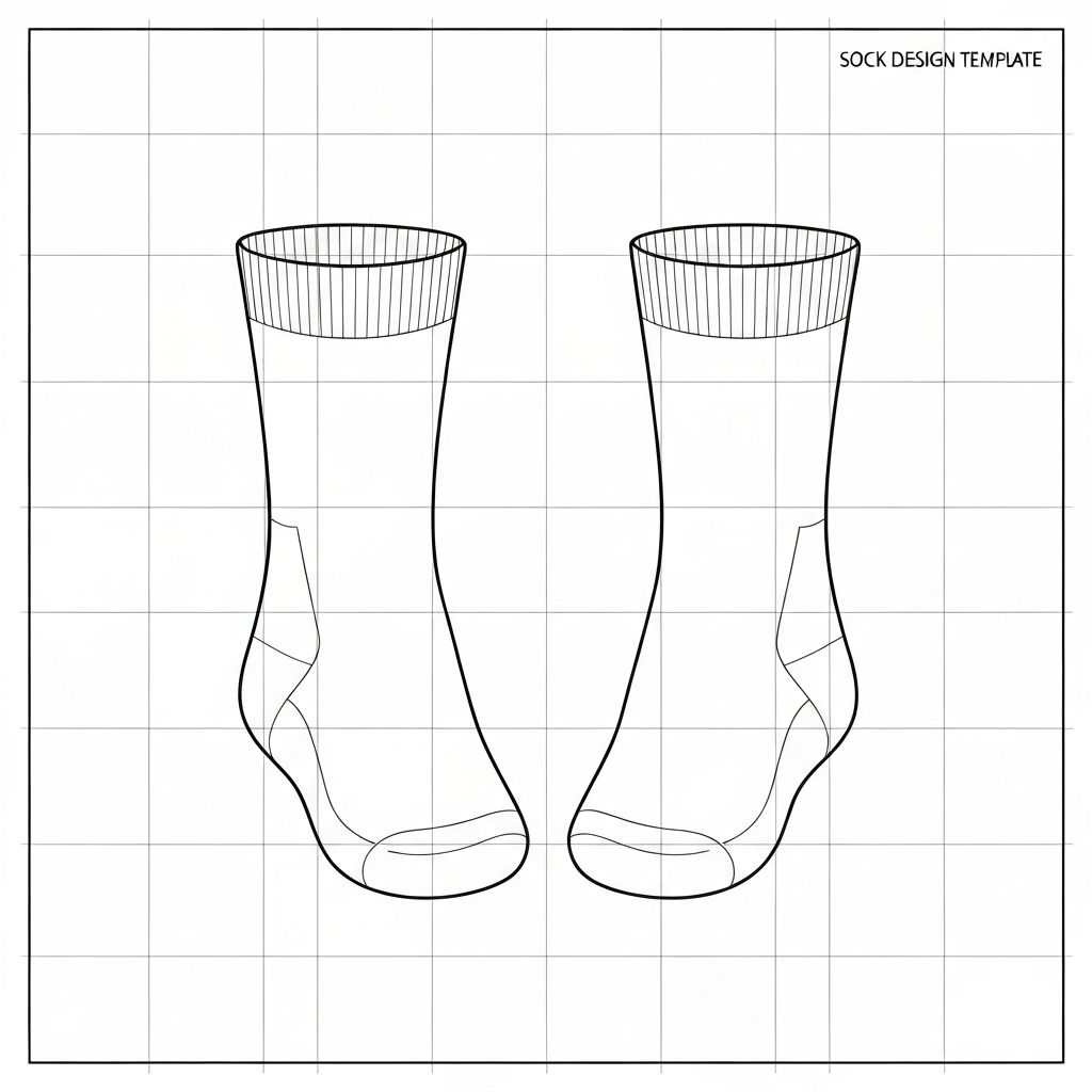 Ankle Sock Templates